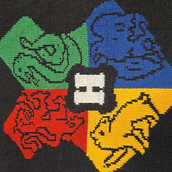 HARRY POTTER HOGWARTS CREST CHRISTMAS STOCKING.NWT. - Picture 4 of 5